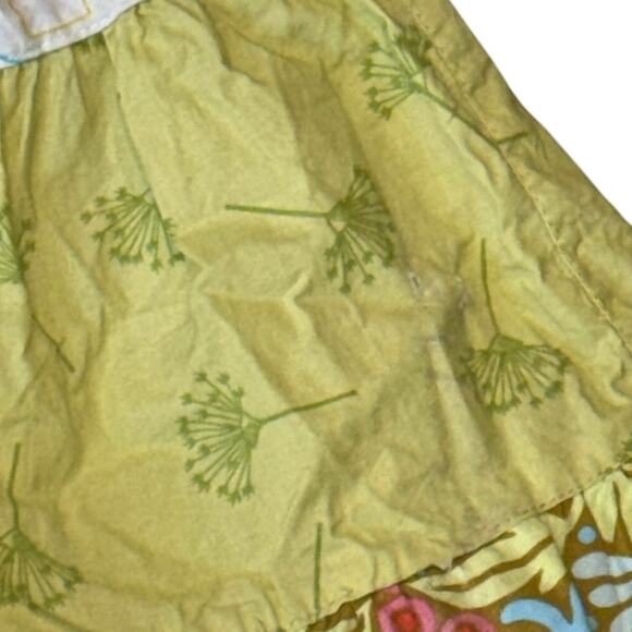 Matilda Jane Platinum Dress Size 2 #5/20 Zoo Elephant Print Tiered Play Dress - Picture 3 of 16